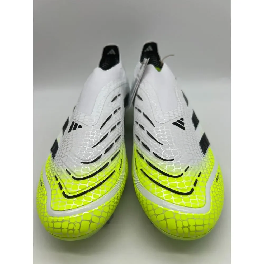 adidas Predator Elite Laceless FG Men's Size 10 Radiant Blaze Pack JI1075 New.